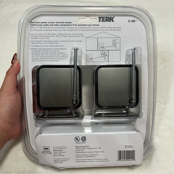 TERK REMOTE CONTROL EXTENDER KIT OF TWO - Picture 2 of 2